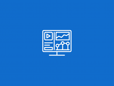 Desktop monitor with various applications (Icon)